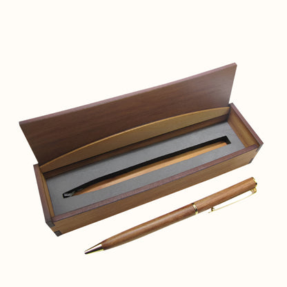 PB0701B - Rimu Slender Square Rimu Box WOODEN PENS - OCEAN SHELL STUDIOS