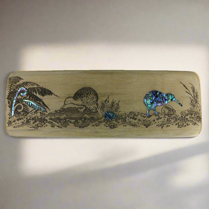 Recyclewoods_Clear_Cuts-Recovered_0004_Layer_3 - KIWIS IN THE BUSH RECYCLEWOOD - PAUA - OCEAN SHELL STUDIOS