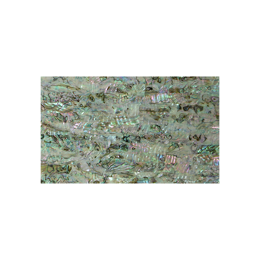 SC140MD1.5 - SHELL COMPOSITE UNCOATED - MEXICAN ABALONE - 230*130*1.5MM - 5 PLY DARK - OCEAN SHELL STUDIOS