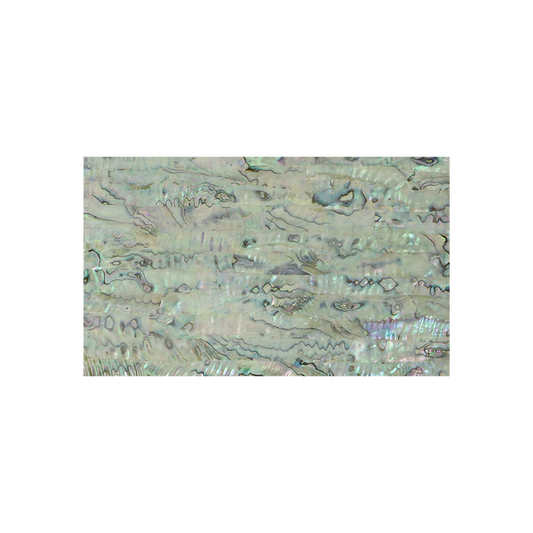 SC140MM1.0 - SHELL COMPOSITE UNCOATED - MEXICAN ABALONE - 230*130*1.0MM - 3 PLY MEDIUM - OCEAN SHELL STUDIOS