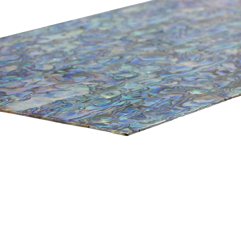 SC140PB1.0_2 - SHELL COMPOSITE UNCOATED - PAUA - 230*130*1.0MM - 3 PLY BLUE - OCEAN SHELL STUDIOS