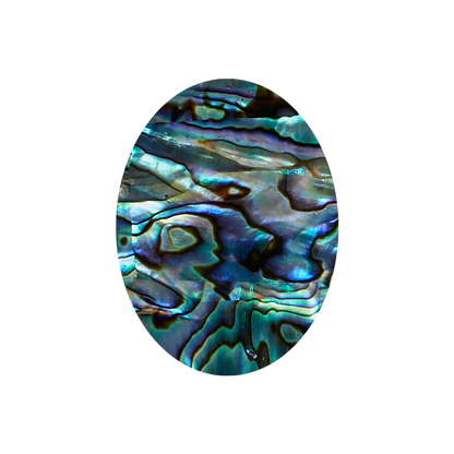 SVO30-40 - 30x40mm (15pcs) SHAPE PAUA - OVAL - OCEAN SHELL STUDIOS