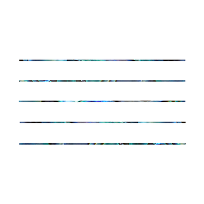 SVT2 - 2x230mm (15pcs) SHAPE PAUA - STRIP - OCEAN SHELL STUDIOS