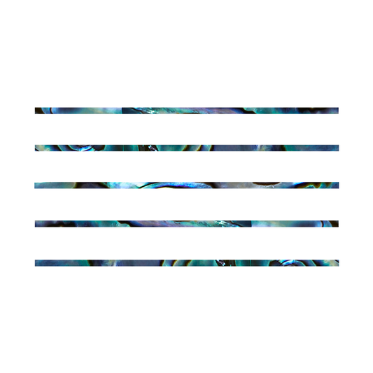 SVT5 - 5x230mm (15pcs) SHAPE PAUA - STRIP - OCEAN SHELL STUDIOS