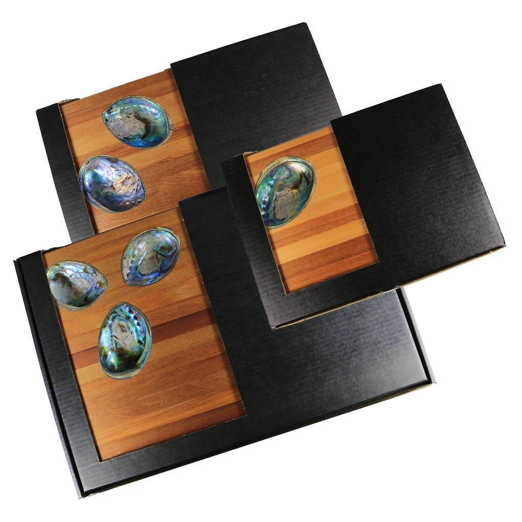 Shell_platter_2 - PAUA SHELL PLATTER RIMU - OCEAN SHELL STUDIOS