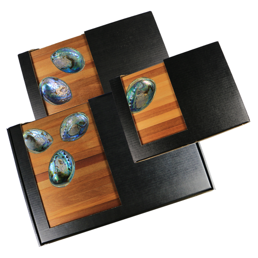 Shell_platter_2 - PAUA SHELL PLATTER RIMU - OCEAN SHELL STUDIOS