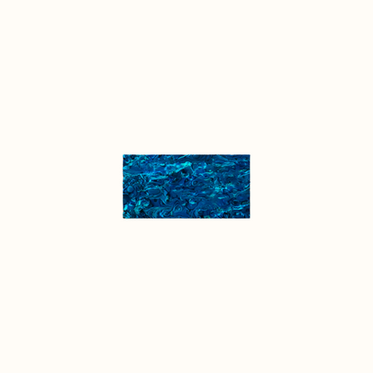 TB150 - 150x75mm SHELL VENEER TILE PAUA BLUE SAPPHIRE - OCEAN SHELL STUDIOS
