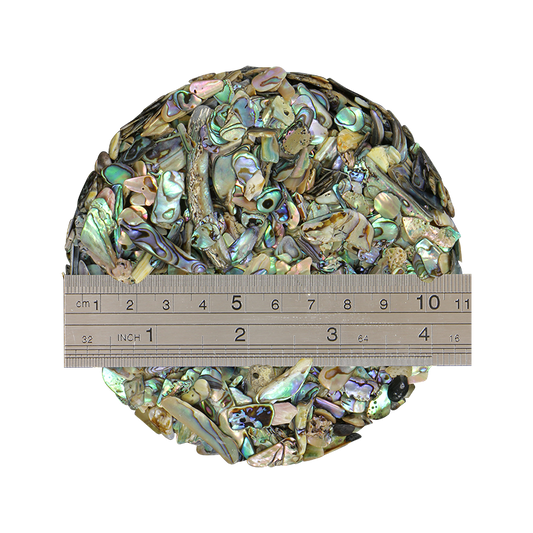 TCHP6_2 - 1kg SHELL TERRAZZO CHIP - PAUA - 5-7MM - OCEAN SHELL STUDIOS