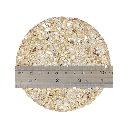 TCHT2_22 - 1kg SHELL TERRAZZO CHIP - TROCHUS 1-4MM - OCEAN SHELL STUDIOS