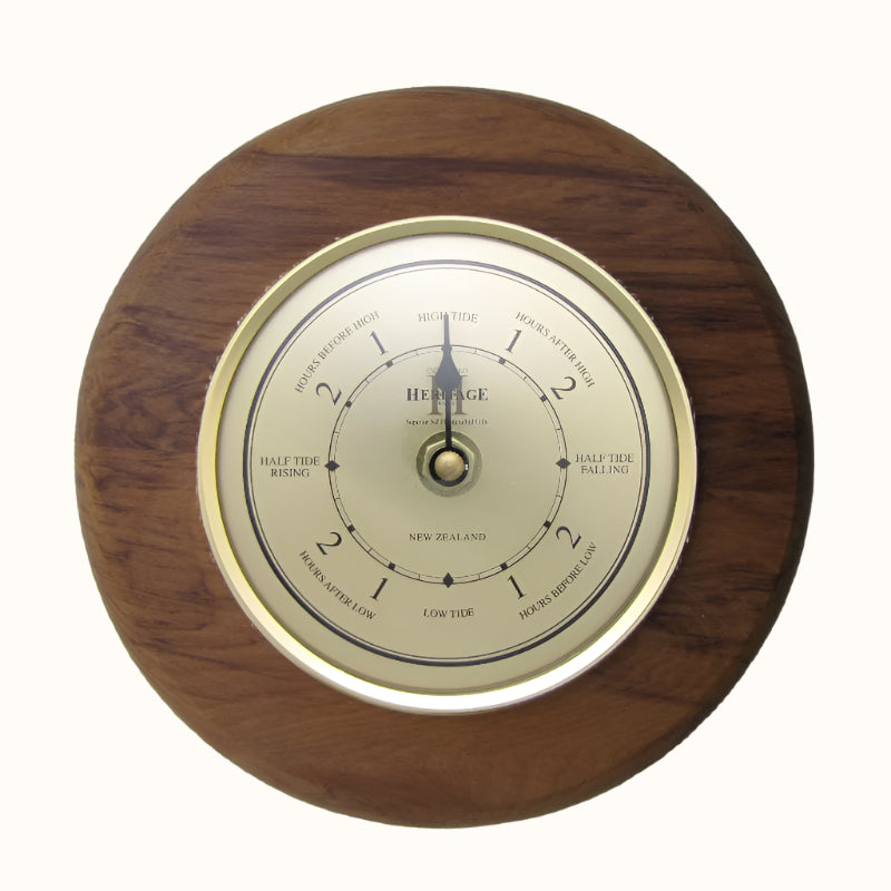 Rimu Tide Clock | NZ Made Pāua Shell Giftware & Home Décor – Ocean ...