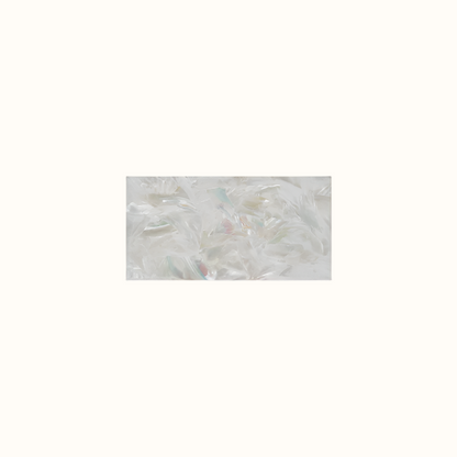 TFW100 - 200x100mm SHELL VENEER TILE FRESHWATER MOTHER OF PEARL - OCEAN SHELL STUDIOS