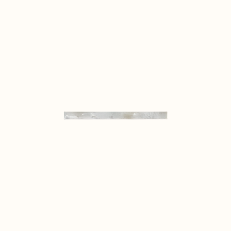 TFW15 - 200x15mm SHELL VENEER TILE FRESHWATER MOTHER OF PEARL - OCEAN SHELL STUDIOS