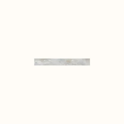 TFW25 - 200x25mm SHELL VENEER TILE FRESHWATER MOTHER OF PEARL - OCEAN SHELL STUDIOS