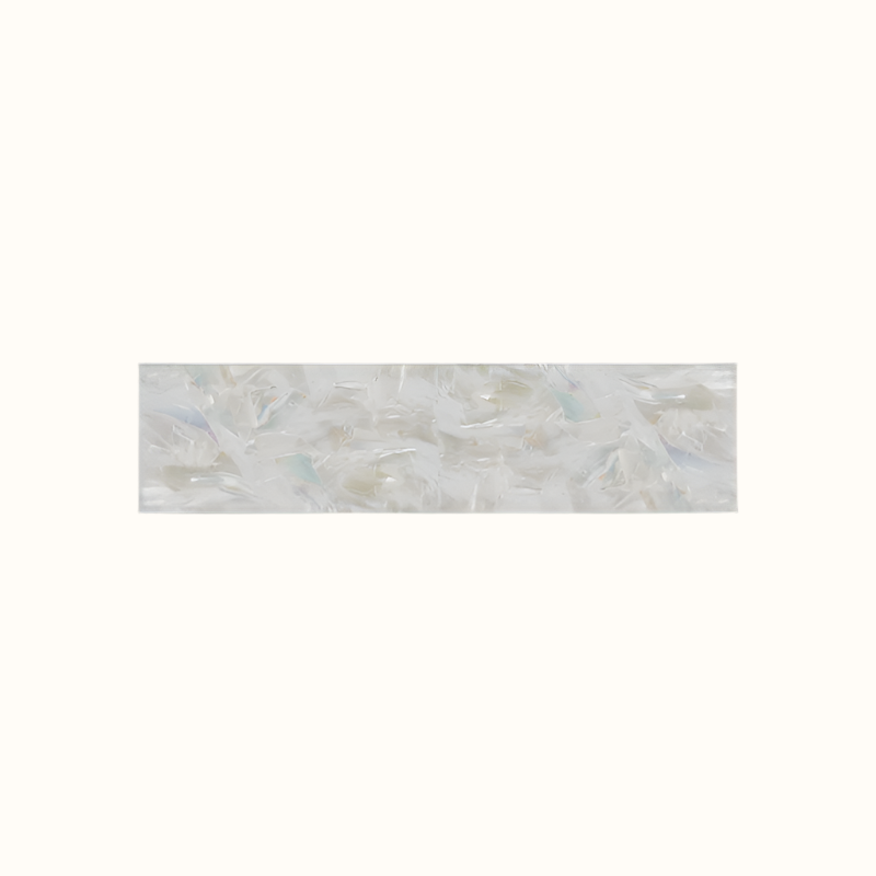 TFW300 - 300x75mm SHELL VENEER TILE FRESHWATER MOTHER OF PEARL - OCEAN SHELL STUDIOS