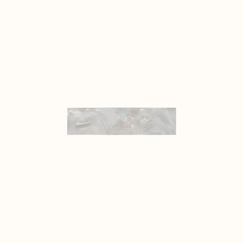 TFW50 - 200x50mm SHELL VENEER TILE FRESHWATER MOTHER OF PEARL - OCEAN SHELL STUDIOS