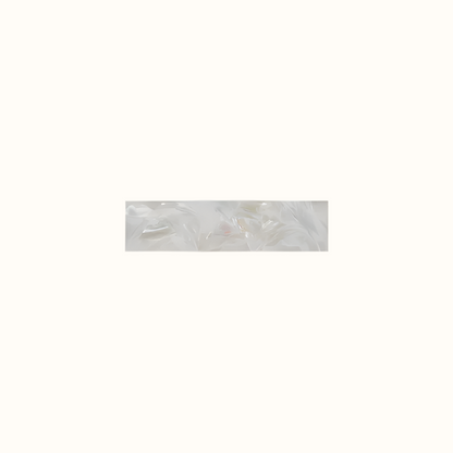 TFW50 - 200x50mm SHELL VENEER TILE FRESHWATER MOTHER OF PEARL - OCEAN SHELL STUDIOS