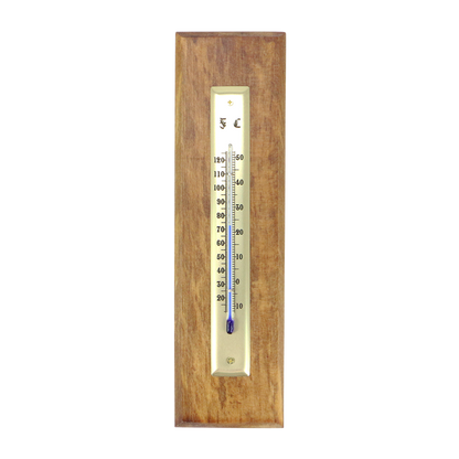 TH1 - THERMOMETER ON RIMU - OCEAN SHELL STUDIOS