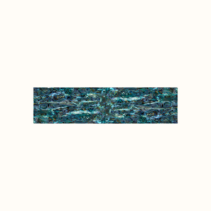 TP300 - 300x75mm SHELL VENEER TILE PAUA ALL NATURAL - OCEAN SHELL STUDIOS