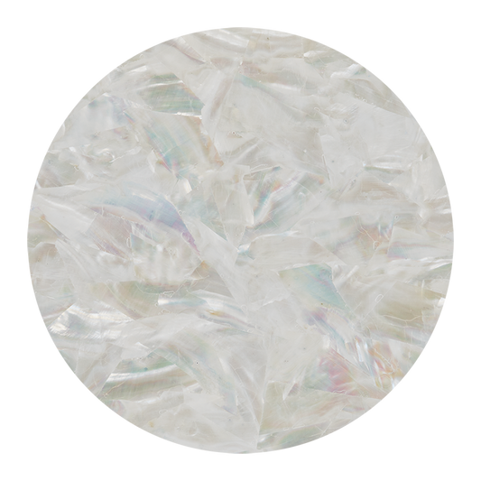 VCFM300 - SHELL VENEER COATED - F/W MOP NATURAL MOSAIC - OCEAN SHELL STUDIOS
