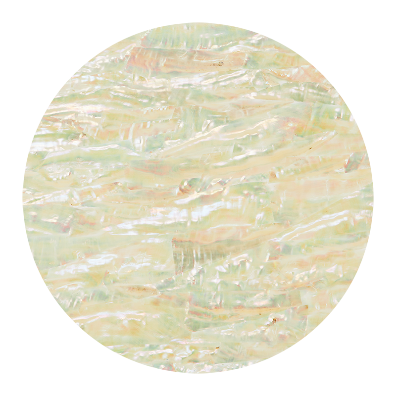 VCKA200 - SHELL VENEER COATED - KOREAN ABALONE NATURAL - OCEAN SHELL STUDIOS