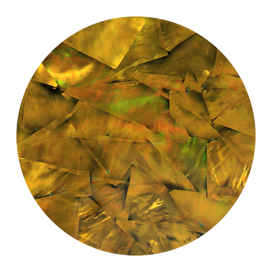 VCWBZ200 - RETAIL READY - SHELL VENEER COATED - WMOP BRONZE - OCEAN SHELL STUDIOS