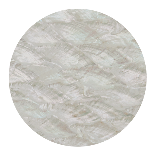 VFAN230 - SHELL VENEER FLEXIBLE UNCOATED - ABALONE PEARL NATURAL - OCEAN SHELL STUDIOS