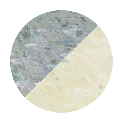 VUA240_2 - SHELL VENEER UNCOATED - ABALONE PEARL NATURAL - OCEAN SHELL STUDIOS