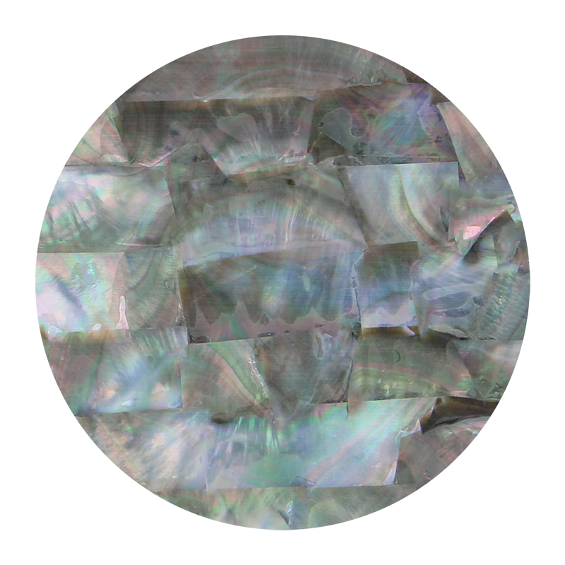 VUBSD240 - SHELL VENEER UNCOATED - BMOP STRIP DARK - OCEAN SHELL STUDIOS