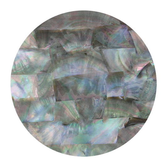 VUBSD240 - SHELL VENEER UNCOATED - BMOP STRIP DARK - OCEAN SHELL STUDIOS