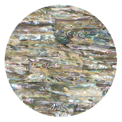 VUMG240 - SHELL VENEER UNCOATED - MEXICAN ABALONE GREEN - OCEAN SHELL STUDIOS