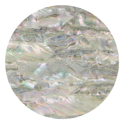 VUMGL240 - SHELL VENEER UNCOATED - MEXICAN ABALONE GREEN LIGHT - OCEAN SHELL STUDIOS
