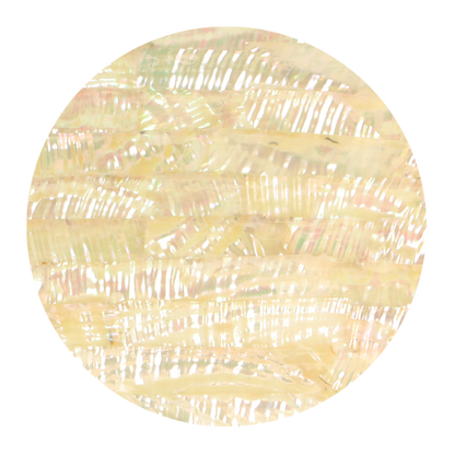 VUMWR240 - SHELL VENEER UNCOATED - MEXICAN ABALONE WHITE RIPPLE - OCEAN SHELL STUDIOS