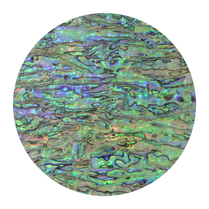 VUPL205 - SHELL VENEER UNCOATED - PAUA LIGHT - OCEAN SHELL STUDIOS