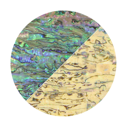 VUPL205_2 - SHELL VENEER UNCOATED - PAUA LIGHT - OCEAN SHELL STUDIOS