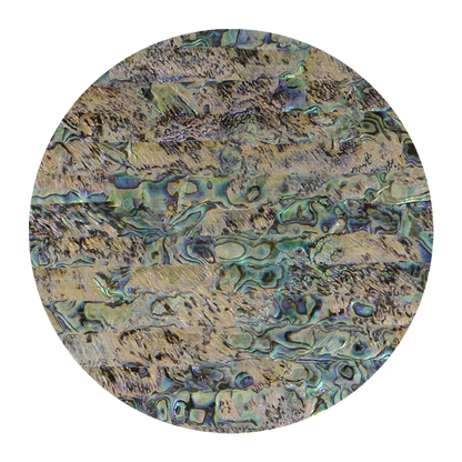 VUPOP205 - SHELL VENEER UNCOATED - PAUA OPAL MIX - OCEAN SHELL STUDIOS