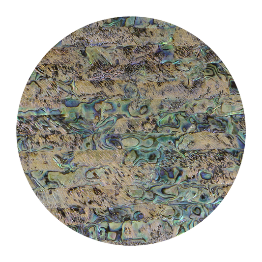 VUPOP205 - SHELL VENEER UNCOATED - PAUA OPAL MIX - OCEAN SHELL STUDIOS
