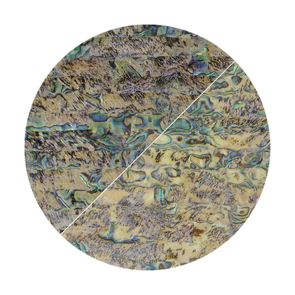 VUPOP205_2 - SHELL VENEER UNCOATED - PAUA OPAL MIX - OCEAN SHELL STUDIOS