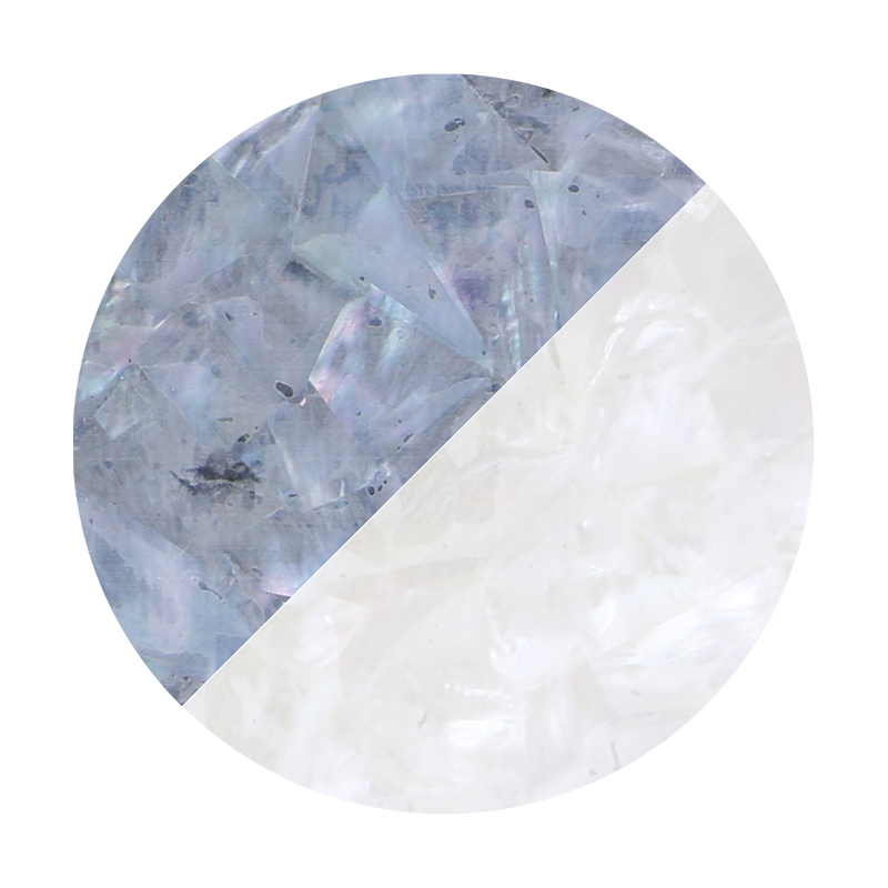 VUWM205_2 - SHELL VENEER UNCOATED - WMOP MOSAIC - OCEAN SHELL STUDIOS