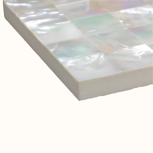 WM2060-20_2 - SOLID SHELL TILE - WMOP - SQUARE - OCEAN SHELL STUDIOS