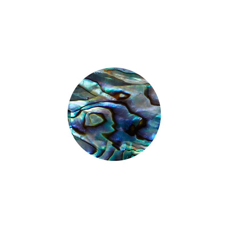 SHELL VENEER SHAPE - PAUA - CIRCLE