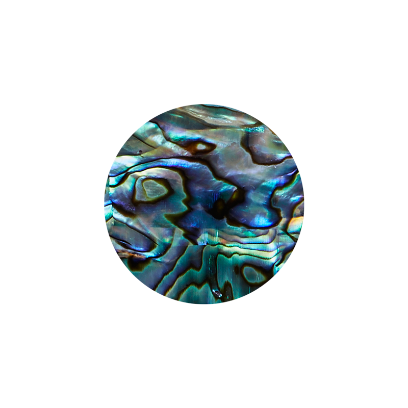 SHELL VENEER SHAPE - PAUA - CIRCLE