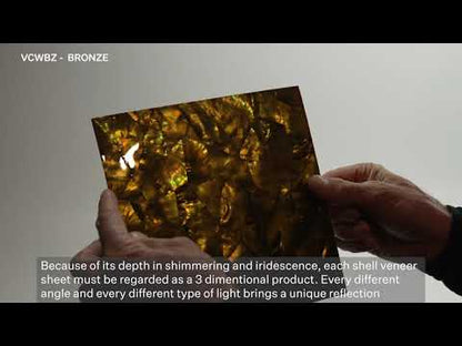 SHELL VENEER COATED - WMOP BRONZE